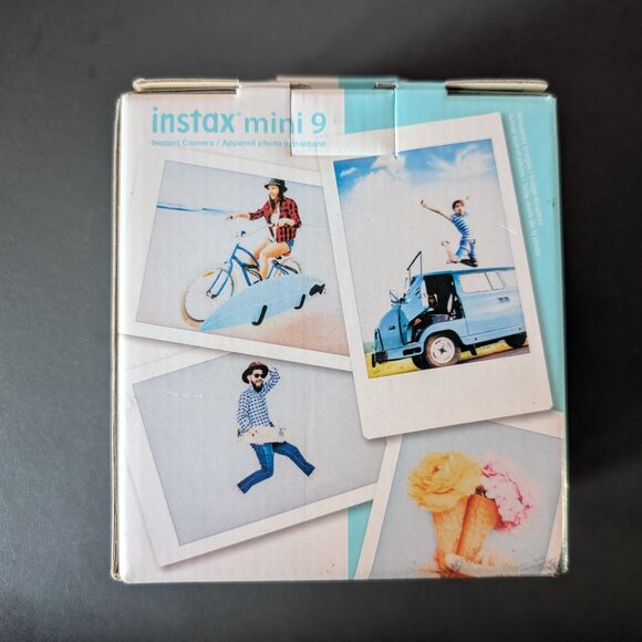 Fujifilm Instax Mini 9 Instant Camera - Ice Blue - With 2 packs film exp 2021 - Picture 5 of 9